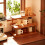 Étagère de rangement de bureau en bois à 2 niveaux, marron 5