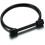 Stainless Steel D-Shaped Bar Screw Shackle Bangle Black 4