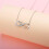 Infinity Heart Pendant Necklace Sterling Silver 1 Piece 5