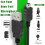 Cavo USB da 2 m compatibile con microfono Yeti e Snowball, cavo dati e alimentazione da USB A a Mini per microfono USB, nero 2