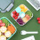 Boîte à bento double couche étanche - Plastique compatible micro-ondes, 3
