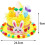 Easter Bonnet Kit, DIY Easter Hat Set, Easter Party Favors, Easter Egg Craft Supplies, Make Your Own Bonnet for Easter Crafts 2