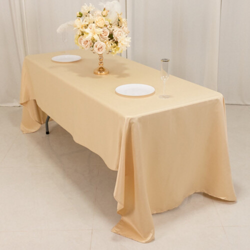 Τραπεζομάντηλο BalsaCircle Beige Lamour Satin Ορθογώνιο60x 1