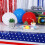 Patriotic tablecloth 86x51 inches 3 pack 3