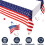 Patriotic tablecloth 86x51 inches 3 pack 4