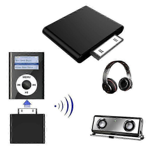 Πομπός ήχου Bluetooth 30 ακίδων για iPod Classic Nano Touch ασύρματο στερεοφωνικό προσαρμογέα 2