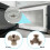 2 Pcs Microwave Turntable Coupler Shaft Plate Bracket Replacement Parts for Microwave Turntable Roller Guide Accessory 5