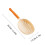 Colher escumadeira de silicone com cabo longo e malha redonda (1 peça) 2