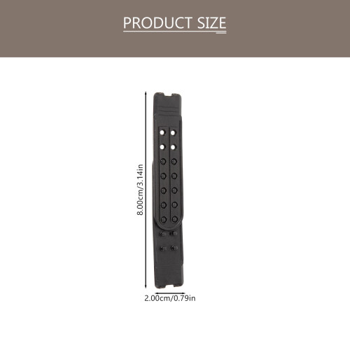 Extensor de sombrero ajustable negro – Paquete de 10 1
