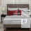 King Size Burgundy Microfiber 7-Piece Comforter Set 2