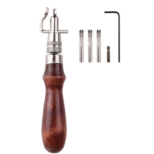 7-in-1 Adjustable Leather Stitching Groover & Edge Beveler 1