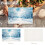 Aquarell-Winter-Tischsets, 4er-Set, 12 x 18 Zoll 5