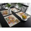 Herfst placemats set van 4 – Bloemenvaas pompoen design 3