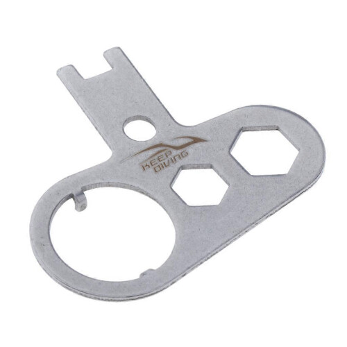 Scuba Diving BCD Power Inflator Tool K Type Valve Removal Installer & Nipple 2