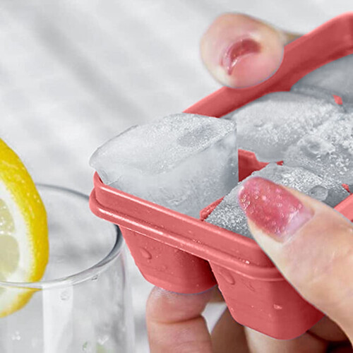 Mini bacs à glaçons empilables en silicone (1 pièce) 2
