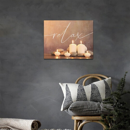 Quadro Zen em Tela 16x12 polegadas 2