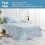 Ensemble de draps en microfibre à motif cachemire Cal King, 4 pièces 2