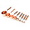 acdanc baking set copper-plated wooden handle 8-piece 2