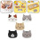 Cat-Shaped Silicone Coaster Holder 10 x 9 cm 5