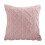 Fodera per cuscino lombare in velluto rosa 45x45 cm 2