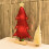 Poaug string light Christmas tree ornament for toddlers, red 3