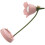 Lampe de chevet LED en forme de fleur, design vintage 5