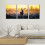 3-Piece Deer Canvas Wall Art, 12x16 Inch, Rustic Nature 2