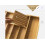 Bamboo Cutlery Drawer Organizer Expandable 12-inch 2