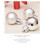 Mini Christmas Balls Ornaments Pink 30 pcs 3 cm 6