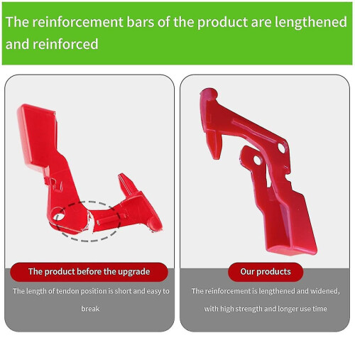 Trigger Switch Button Replacement Compatible with V10 V11 SV12 SV14 Vacuum Cleaner, Red Switch Button Parts Kit 1