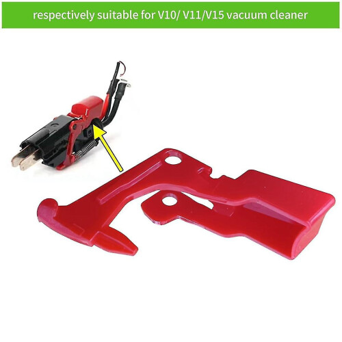 Trigger Switch Button Replacement Compatible with V10 V11 SV12 SV14 Vacuum Cleaner, Red Switch Button Parts Kit 2