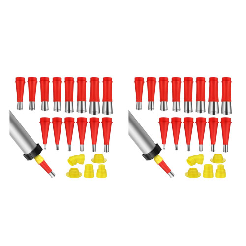 Ensemble d'embouts de calfeutrage – Acier inoxydable, plusieurs tailles 2
