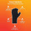 (One Size, Forest) - Mens Thermal Fingerless Gloves 3