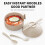 Ramen Bowl Set with Lid, Chopsticks, Spoon, Fork - 6