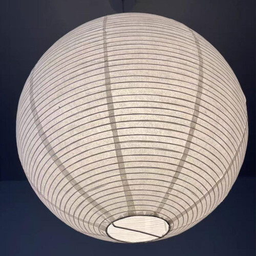Abat-jour rond classique en papier 30 cm 2