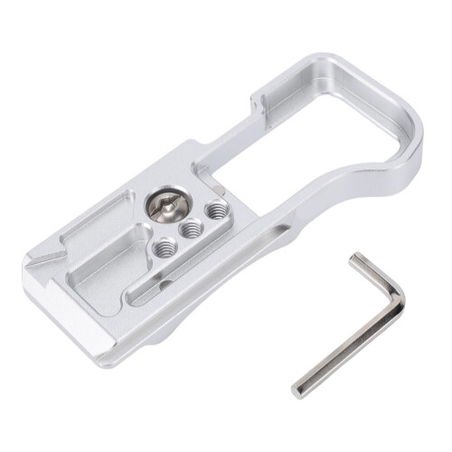 R50V Schnellwechsel-Basisplatte 1/4-Zoll Silber 1