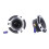 2er Set 10 cm Auto Lautsprecher High End 7