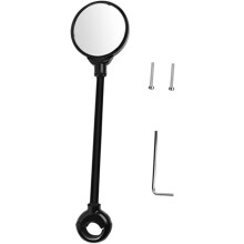 Konvexer Rückspiegel für Fahrräder, verstellbar, drehbar, Weitwinkel