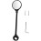 Convex Mirror Rearview Mirror for Bike Adjustable Rotatable Wide View 1