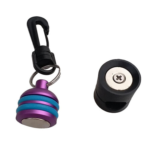 (Purple) Scuba Diving Regulator Hose Holder Second Stage Octopus Retainer Clip Clamp 1