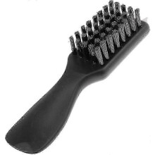Set Of 2 Nylon Golf Shoe Cleaning Brushes With Shoehorn Handle