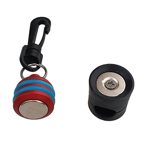 (Red) Scuba Diving Regulator Hose Holder Second Stage Octopus Retainer Clip Clamp 2