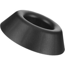 Présentoir à ballons de basket-ball, support pour objets de sport, base ronde noire
