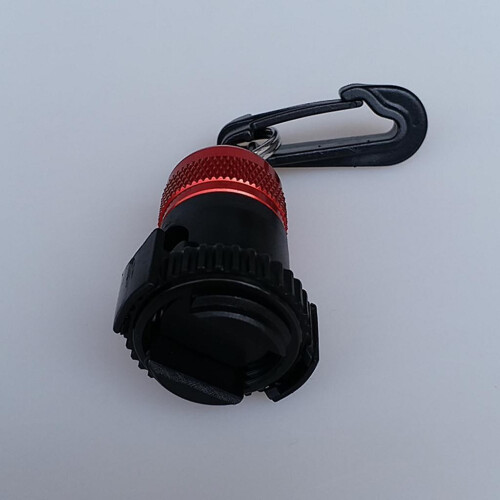 (Red) Scuba Diving Regulator Hose Holder Octopus Retainer Clip Keeper Blue 2