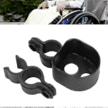 2pcs Adjustable Wheelchair Walking Stick Rack Bracket Crutch Holder Accessory For Electric Scooter Elderly Walker Wheelchairs