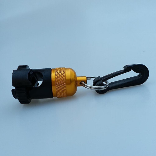 (Gold) Scuba Diving Regulator Hose Holder Octopus Retainer Clip Keeper Blue 2