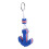 9xNovelty Boating Floating Key Chain Key Ring Keychains Float Blue Anchor 5