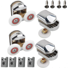 Pack Of 2 Shower Door Rollers Shower Replacement Parts Shower Cubicle Rollers 25 Mm Shower Cubicles Replacement