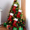Rote Samt-Alphabet-Weihnachtsstrümpfe, 26er-Set 2