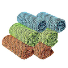 Cooling Sports Towel 3Sets for Sweat Absorption and Heat Dissipation
